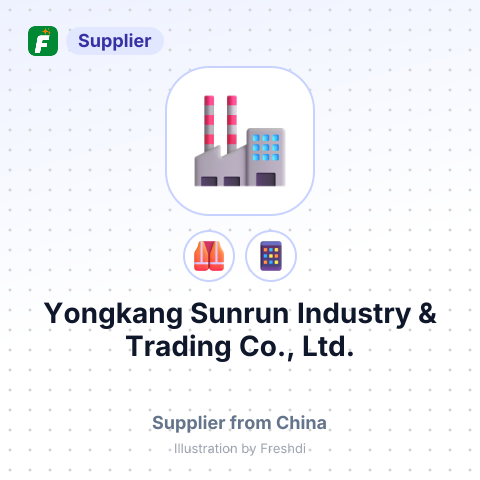 Yongkang Sunrun Industry & Trading Co., Ltd. – summary card, no photo uploaded yet