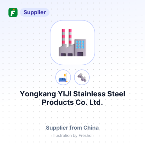 Yongkang YIJI Stainless Steel Products Co., Ltd. – summary card, no photo uploaded yet