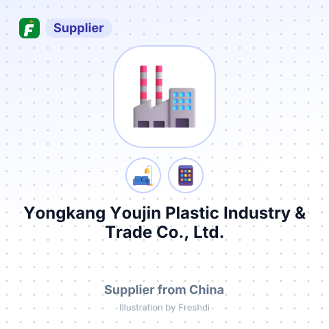 Yongkang Youjin Plastic Industry & Trade Co., Ltd. – summary card, no photo uploaded yet