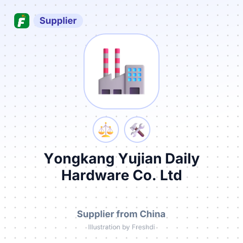 Yongkang Yujian Daily Hardware Co., Ltd – summary card, no photo uploaded yet