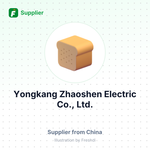 Yongkang Zhaoshen Electric Co., Ltd. – summary card, no photo uploaded yet