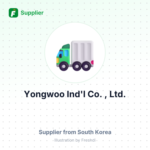Yongwoo Ind'l Co. , Ltd. – summary card, no photo uploaded yet