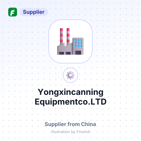Yongxincanning Equipmentco.LTD – summary card, no photo uploaded yet