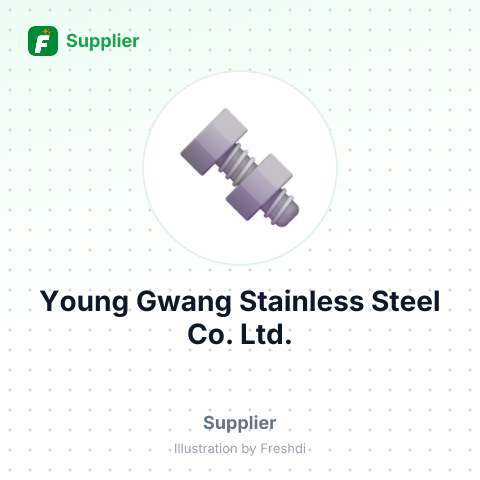 Young Gwang Stainless Steel Co., Ltd. – summary card, no photo uploaded yet