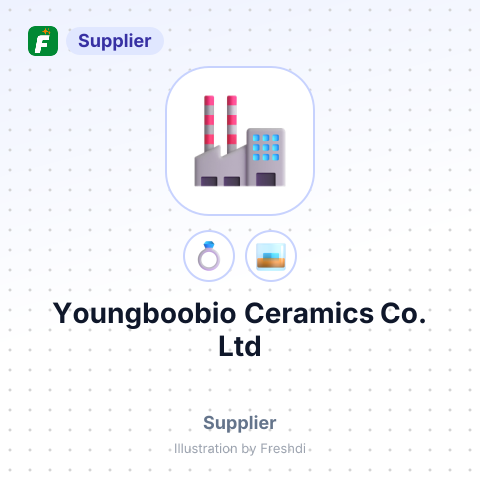 Youngboobio Ceramics Co.,Ltd – summary card, no photo uploaded yet