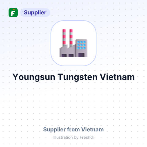 Youngsun Tungsten Vietnam – summary card, no photo uploaded yet