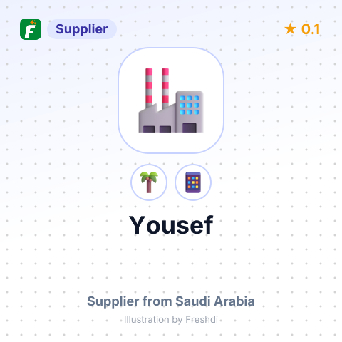 Yousef  – summary card, no photo uploaded yet