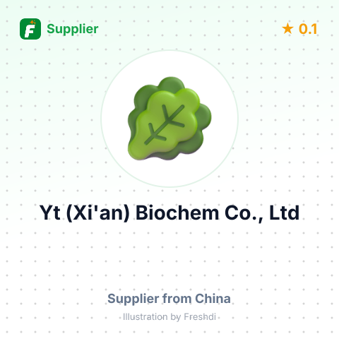 Yt (Xi'an) Biochem Co., Ltd  – summary card, no photo uploaded yet