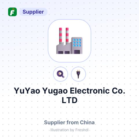 YuYao Yugao Electronic Co.,LTD – summary card, no photo uploaded yet