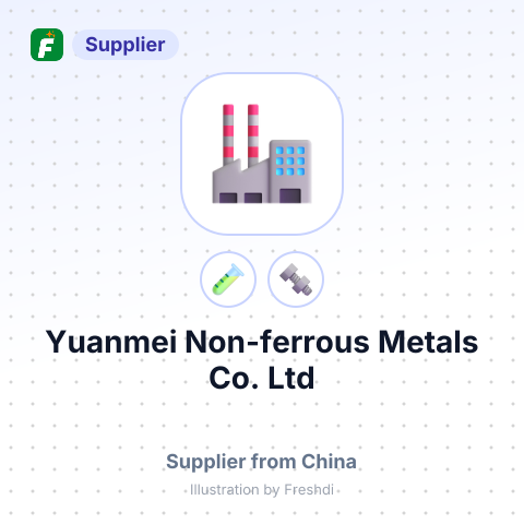 Yuanmei Non-ferrous Metals Co.,Ltd – summary card, no photo uploaded yet