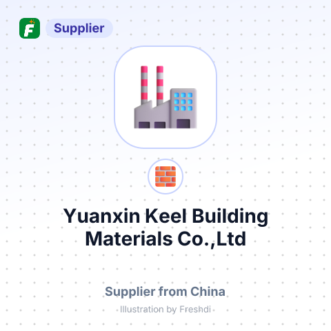 Yuanxin Keel Building Materials Co.,Ltd – summary card, no photo uploaded yet