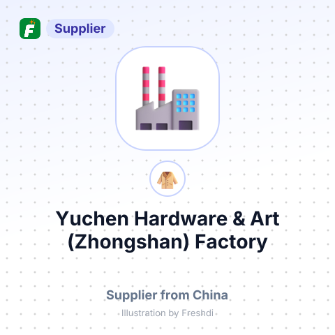 Yuchen Hardware & Art (Zhongshan) Factory – summary card, no photo uploaded yet