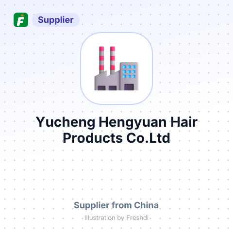 Yucheng Hengyuan Hair Products Co.Ltd – summary card, no photo uploaded yet