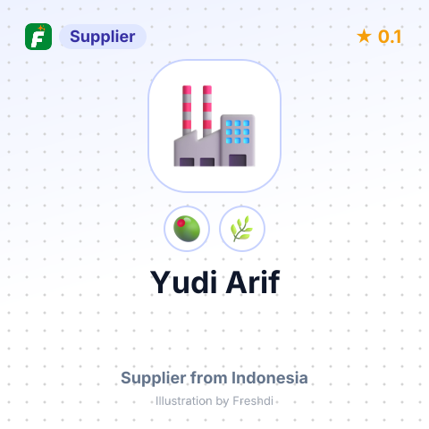 Yudi Arif  – summary card, no photo uploaded yet