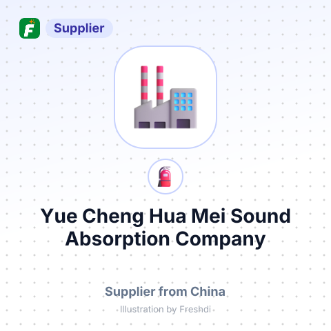 Yue Cheng Hua Mei Sound Absorption Company – summary card, no photo uploaded yet