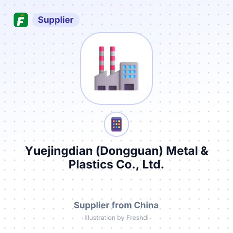 Yuejingdian (Dongguan) Metal & Plastics Co., Ltd. – summary card, no photo uploaded yet