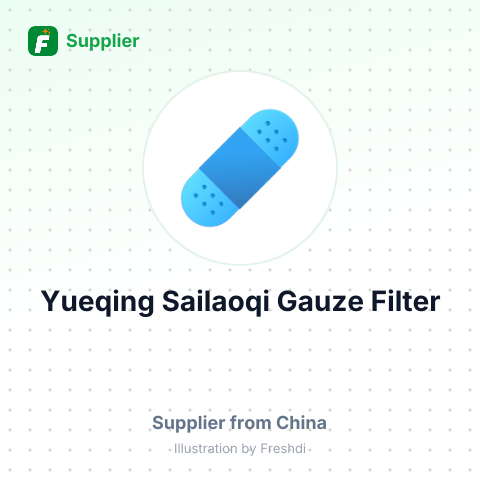 Yueqing Sailaoqi Gauze Filter – summary card, no photo uploaded yet