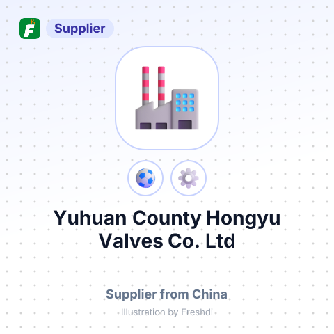 Yuhuan County Hongyu Valves Co.,Ltd – summary card, no photo uploaded yet