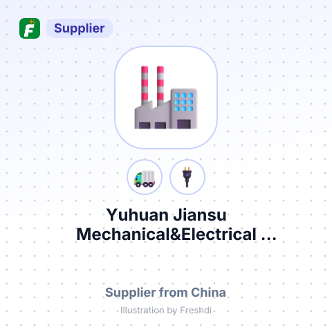 Yuhuan Jiansu Mechanical&Electrical Manufacturing Co., Ltd. – summary card, no photo uploaded yet