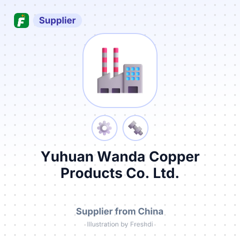 Yuhuan Wanda Copper Products Co., Ltd. – summary card, no photo uploaded yet