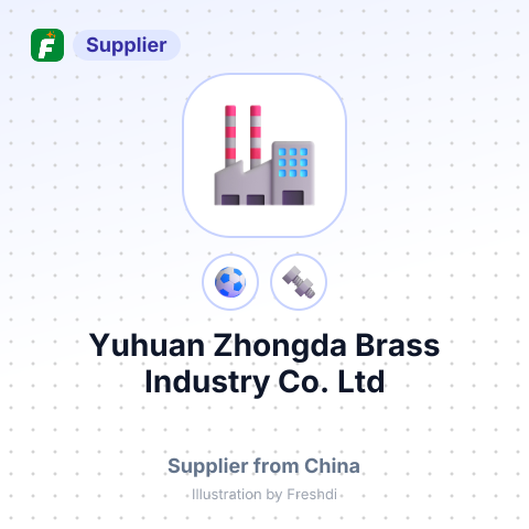 Yuhuan Zhongda Brass Industry Co.,Ltd – summary card, no photo uploaded yet