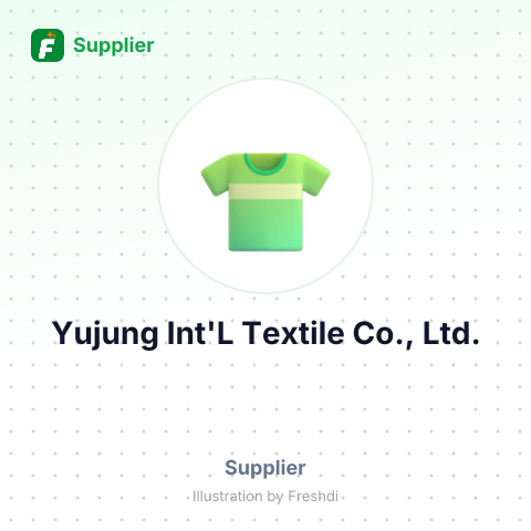 Yujung Int'L Textile Co., Ltd. – summary card, no photo uploaded yet