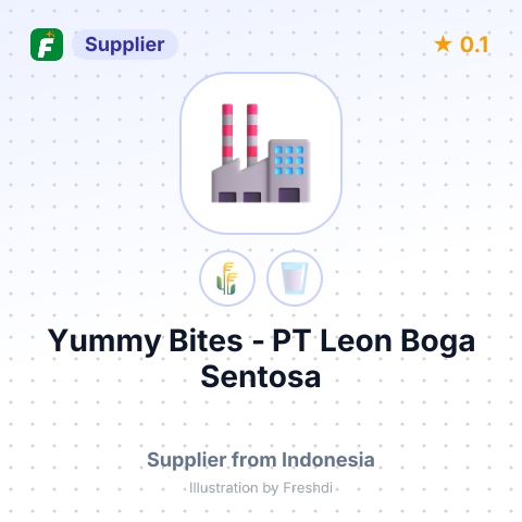 Yummy Bites - PT Leon Boga Sentosa – summary card, no photo uploaded yet