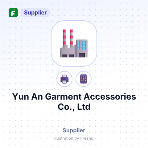 Yun An Garment Accessories Co., Ltd – summary card, no photo uploaded yet