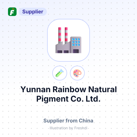 Yunnan Rainbow Natural Pigment Co.,Ltd., – summary card, no photo uploaded yet