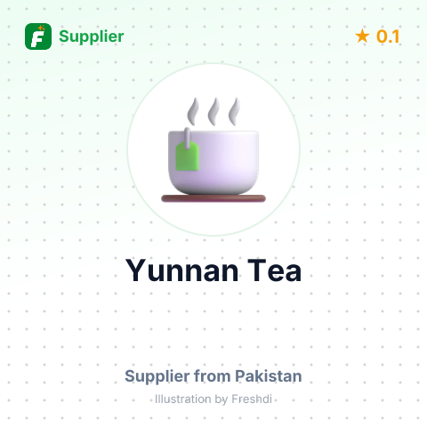 Yunnan Tea  – summary card, no photo uploaded yet