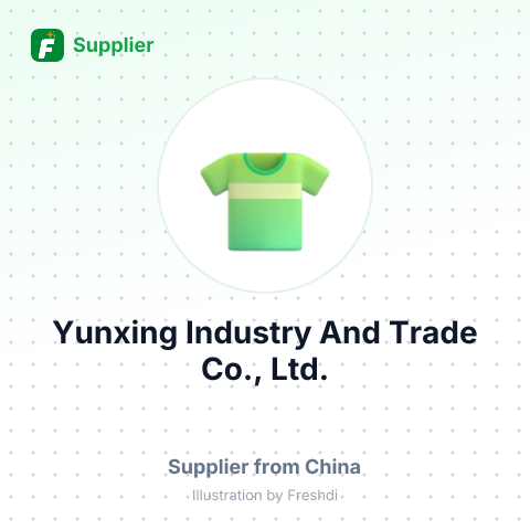 Yunxing Industry And Trade Co., Ltd. – summary card, no photo uploaded yet