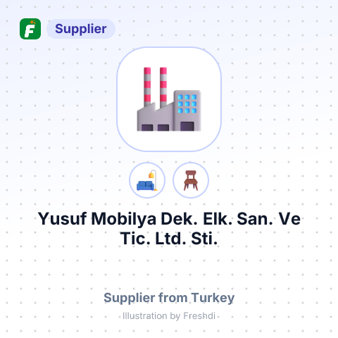 Yusuf Mobilya Dek. Elk. San. Ve Tic. Ltd. Sti. – summary card, no photo uploaded yet