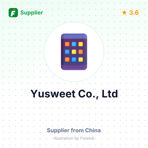 Yusweet Co., Ltd – summary card, no photo uploaded yet