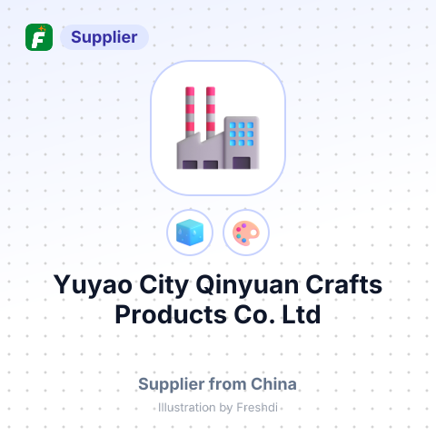 Yuyao City Qinyuan Crafts Products Co. Ltd – summary card, no photo uploaded yet