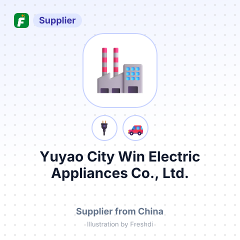 Yuyao City Win Electric Appliances Co., Ltd. – summary card, no photo uploaded yet