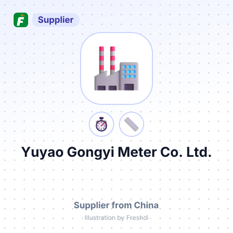 Yuyao Gongyi Meter Co., Ltd. – summary card, no photo uploaded yet
