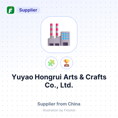 Yuyao Hongrui Arts & Crafts Co., Ltd. – summary card, no photo uploaded yet