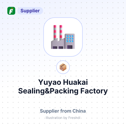 Yuyao Huakai Sealing&Packing Factory – summary card, no photo uploaded yet