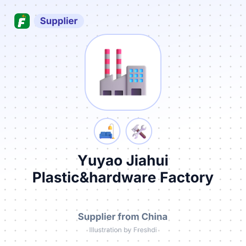 Yuyao Jiahui Plastic&hardware Factory – summary card, no photo uploaded yet