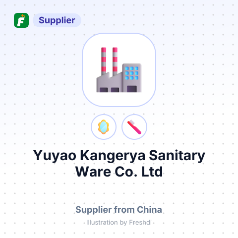 Yuyao Kangerya Sanitary Ware Co.,Ltd – summary card, no photo uploaded yet