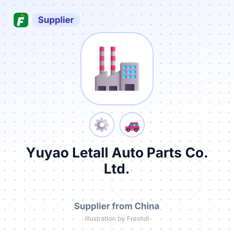 Yuyao Letall Auto Parts Co., Ltd. – summary card, no photo uploaded yet