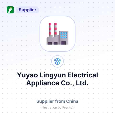 Yuyao Lingyun Electrical Appliance Co., Ltd. – summary card, no photo uploaded yet