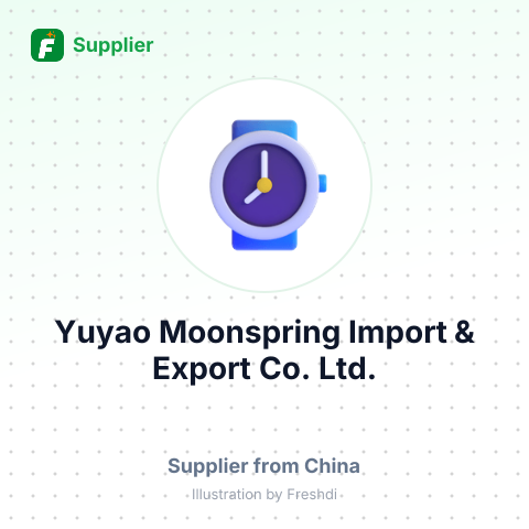 Yuyao Moonspring Import & Export Co., Ltd. – summary card, no photo uploaded yet