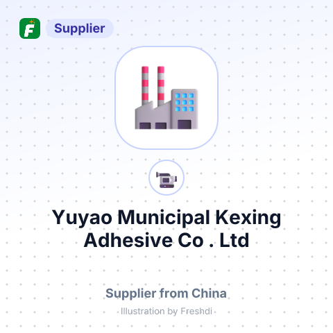 Yuyao Municipal Kexing Adhesive Co,. Ltd – summary card, no photo uploaded yet