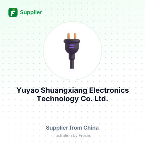 Yuyao Shuangxiang Electronics Technology Co., Ltd. – summary card, no photo uploaded yet