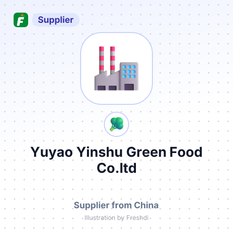 Yuyao Yinshu Green Food Co.ltd – summary card, no photo uploaded yet