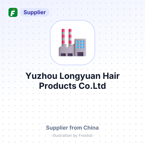 Yuzhou Longyuan Hair Products Co.Ltd – summary card, no photo uploaded yet