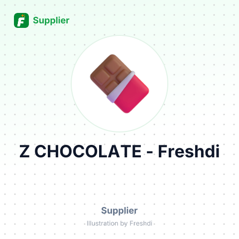 Z CHOCOLATE – summary card, no photo uploaded yet