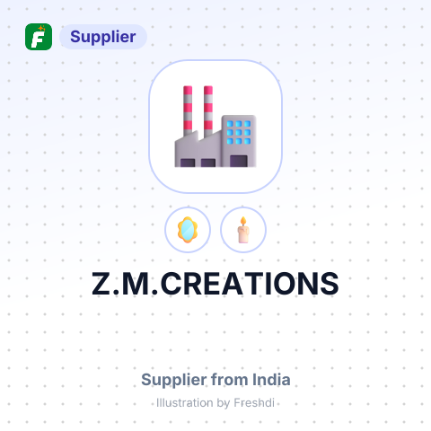 Z.M.CREATIONS – summary card, no photo uploaded yet