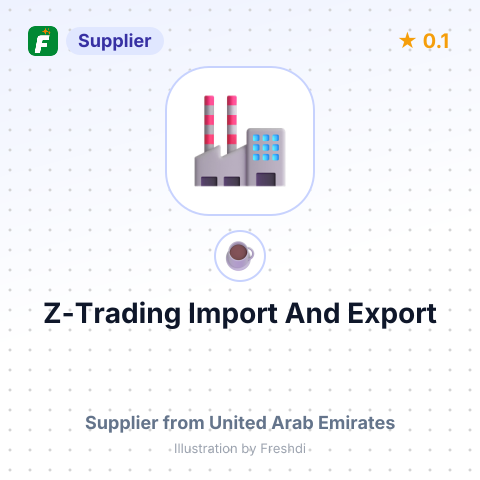 Z-Trading Import And Export  – summary card, no photo uploaded yet